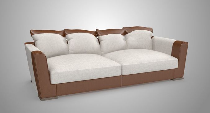 Promemoria Dolce Vita Sofa 3D model 2