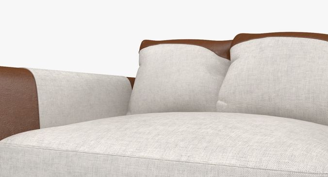 Promemoria Dolce Vita Sofa 3D model 6