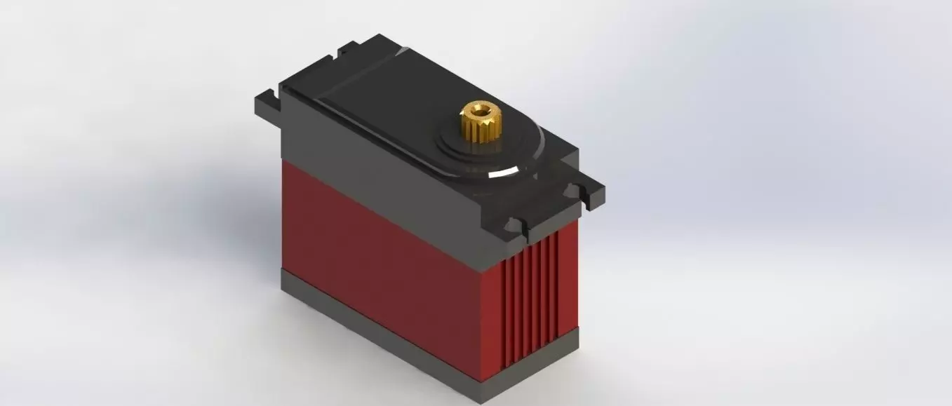 SERVOMOTOR DE 40KG DIGITAL Free 3D model_0