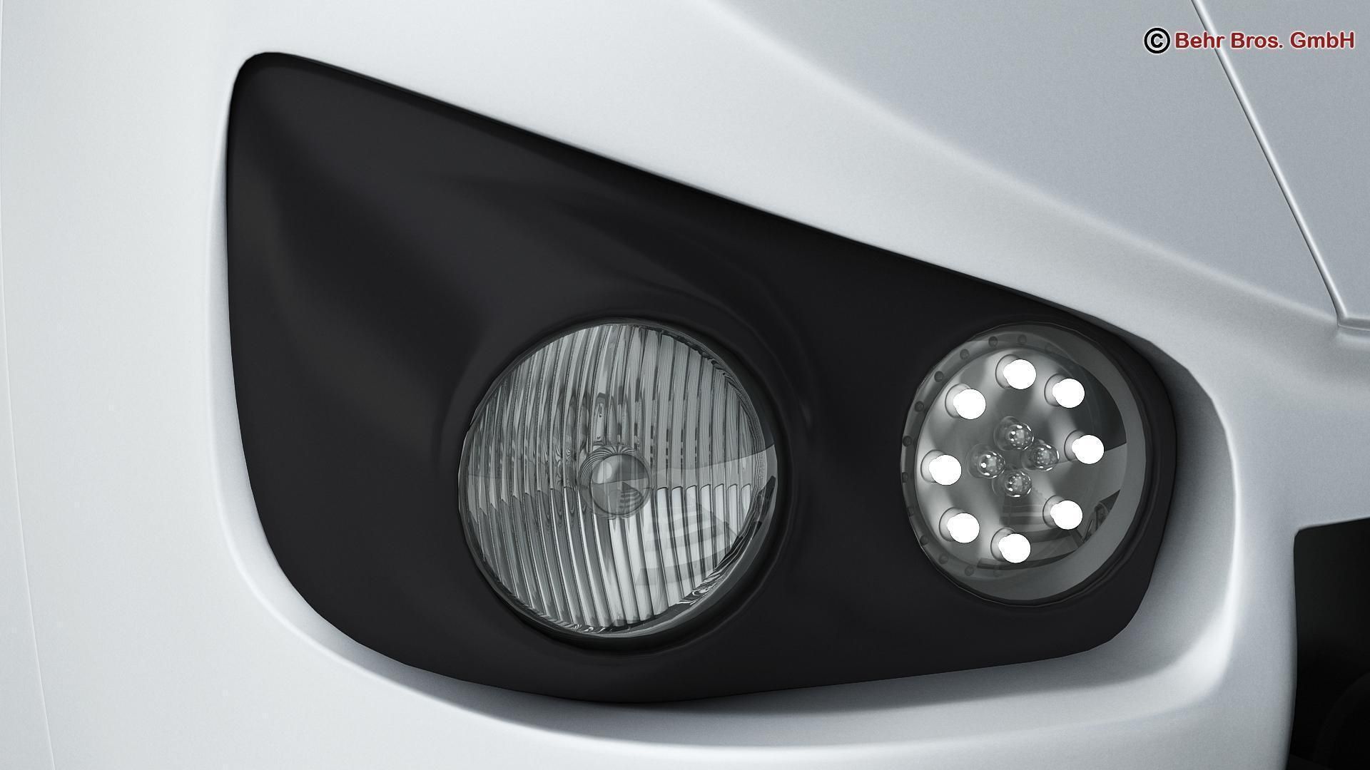 Commuter Train Generic  3D model_6