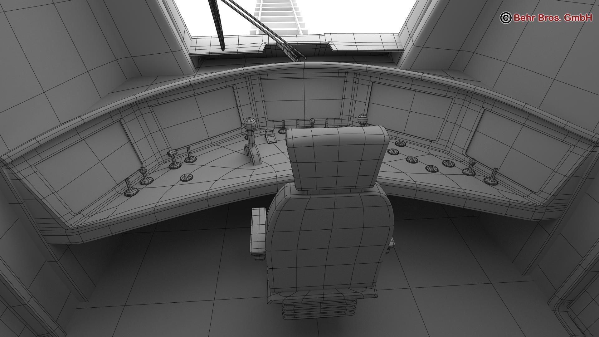 Commuter Train Generic  3D model_46