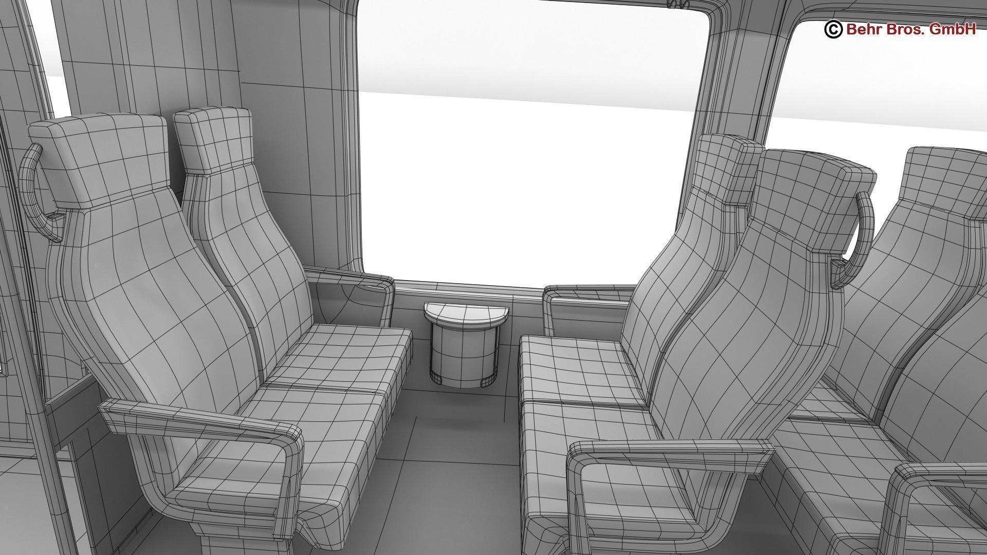 Commuter Train Generic  3D model_48