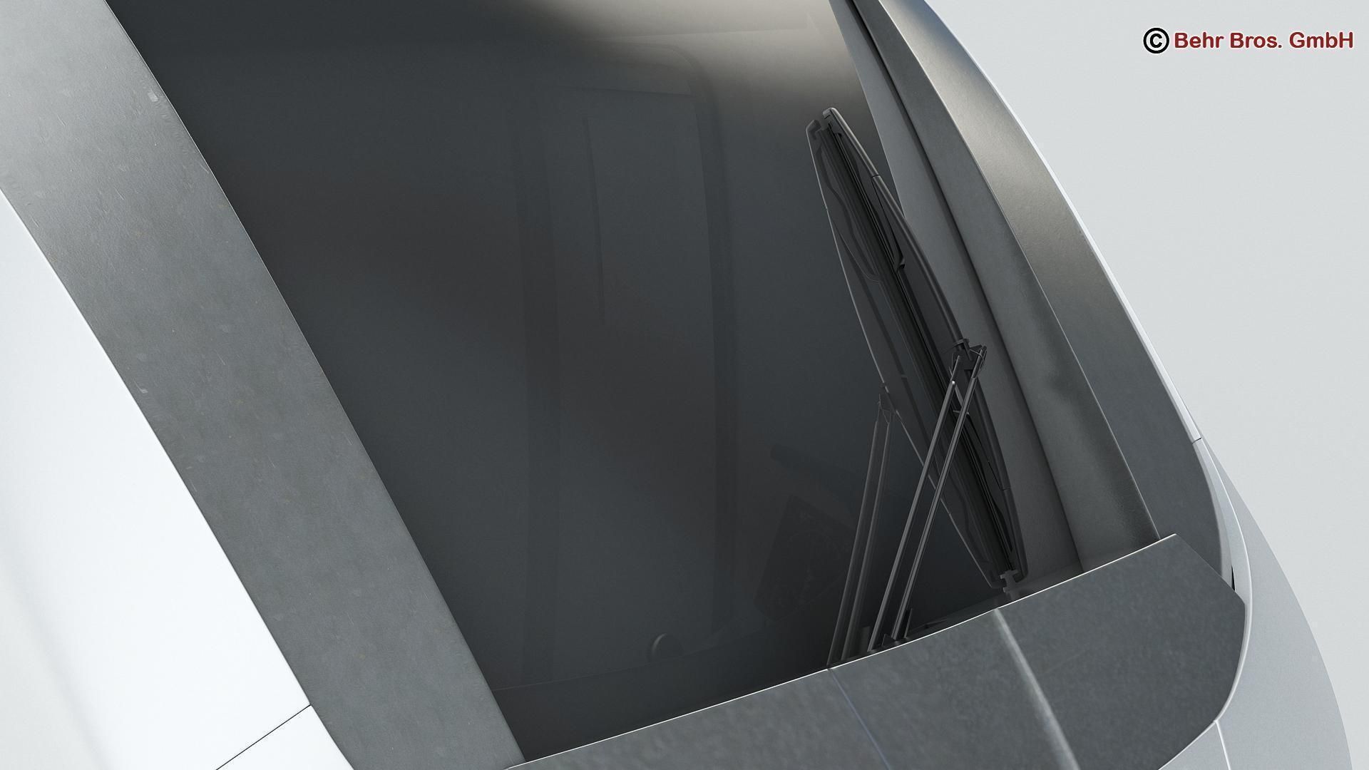 Commuter Train Generic  3D model_4