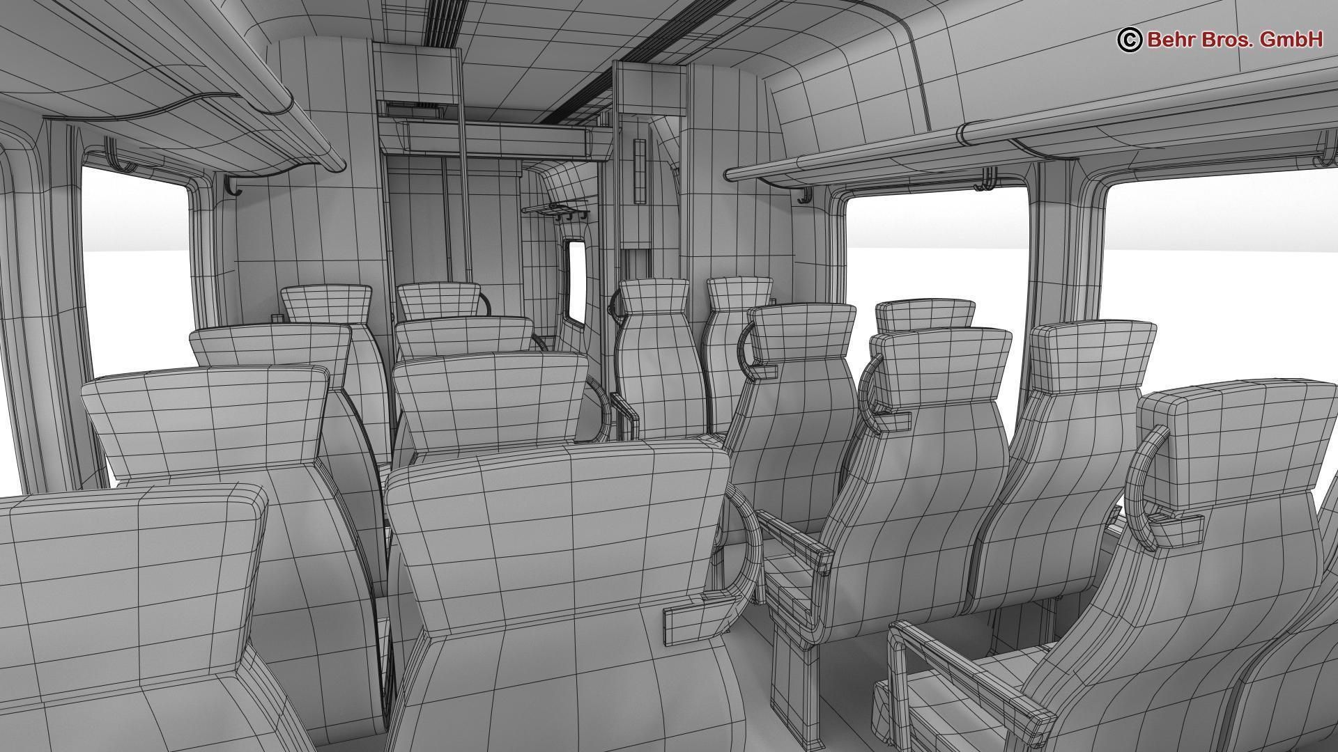 Commuter Train Generic  3D model_44