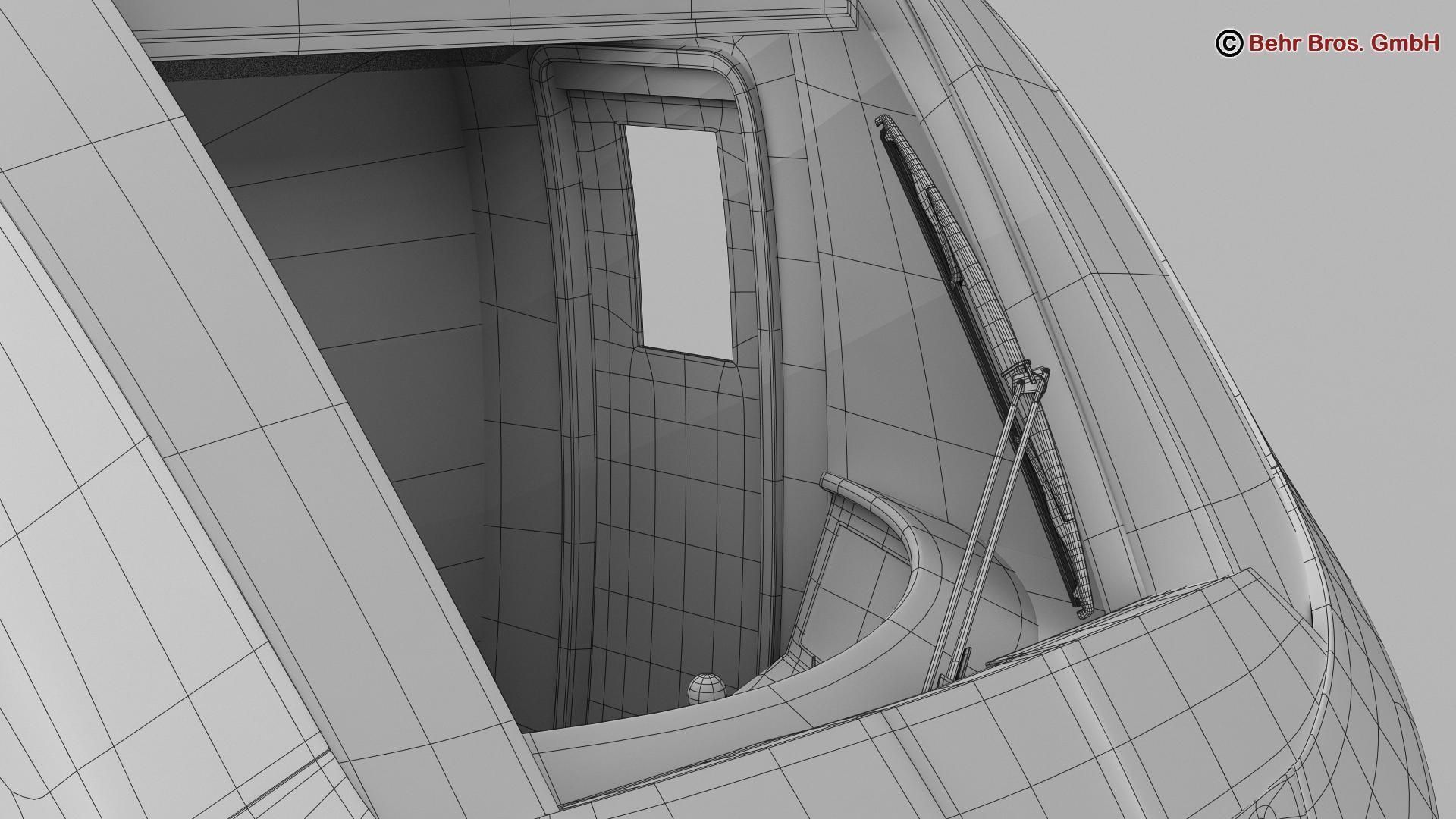 Commuter Train Generic  3D model_20