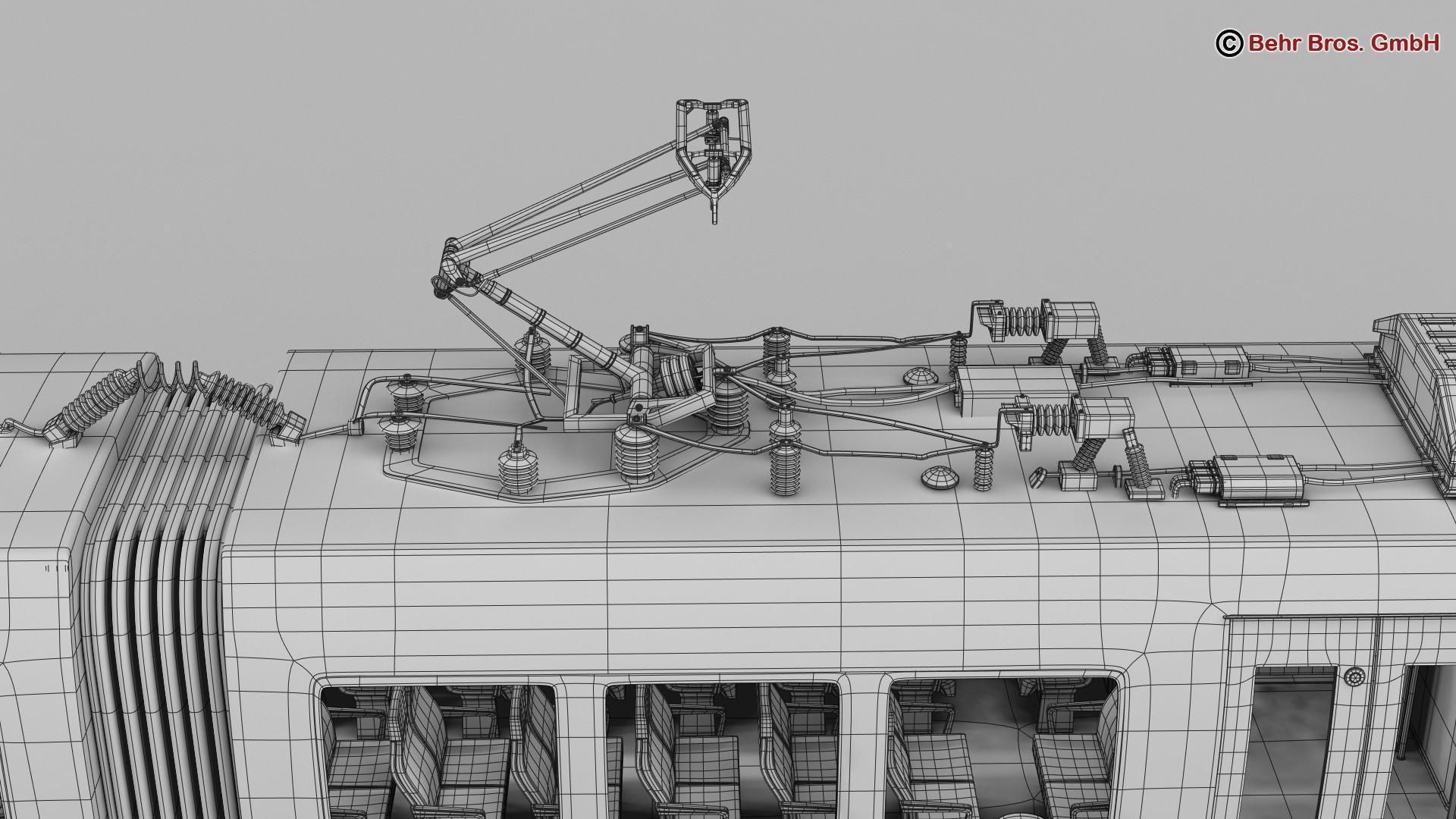 Commuter Train Generic  3D model_30