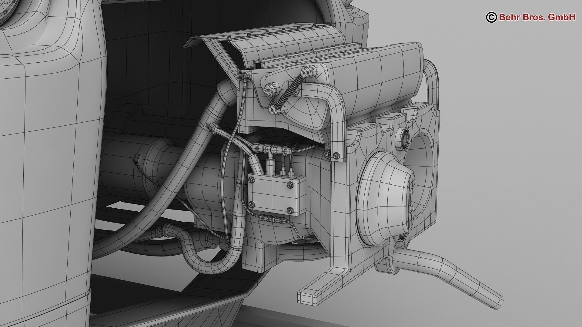 Commuter Train Generic  3D model_19