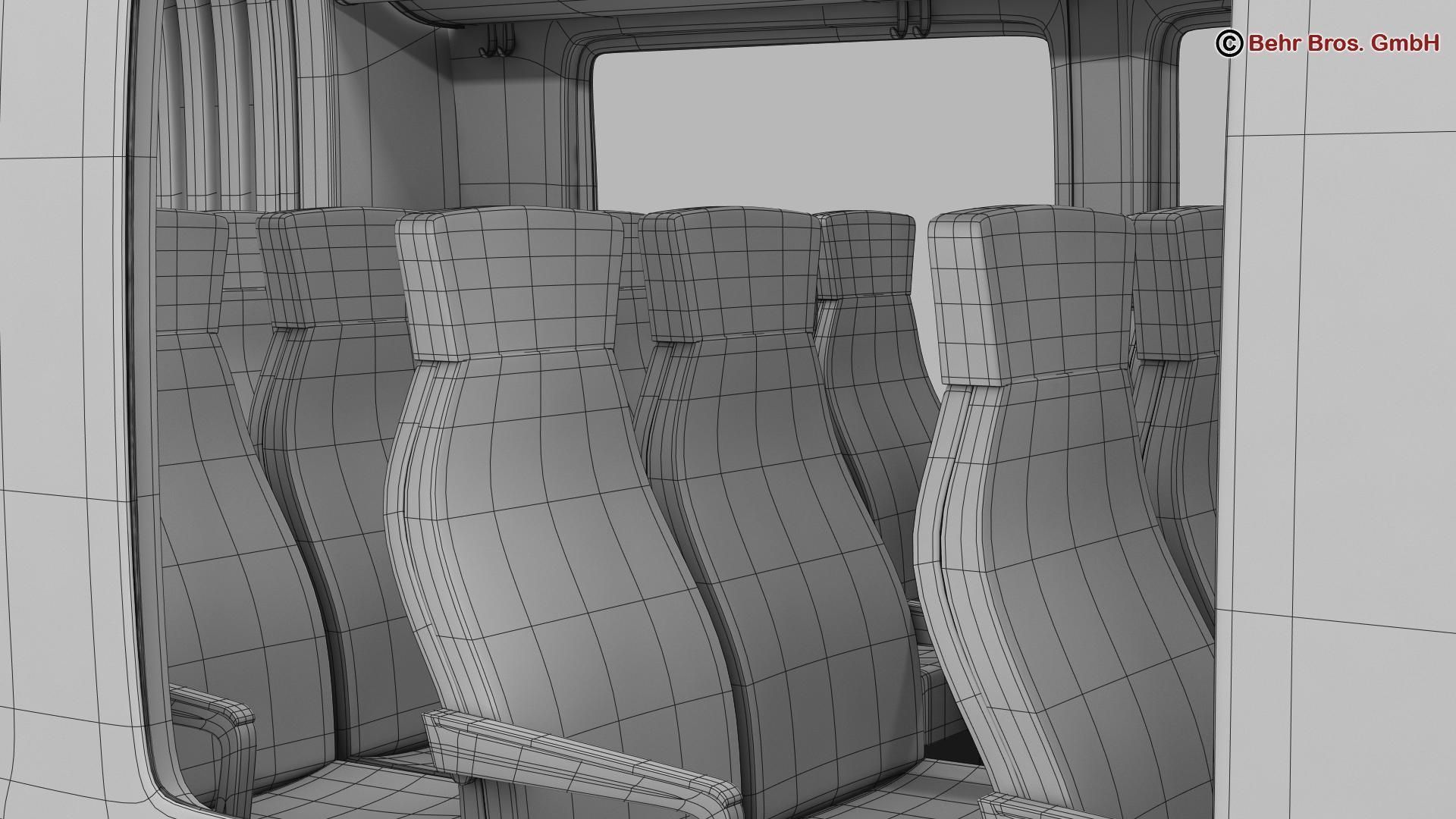 Commuter Train Generic  3D model_33