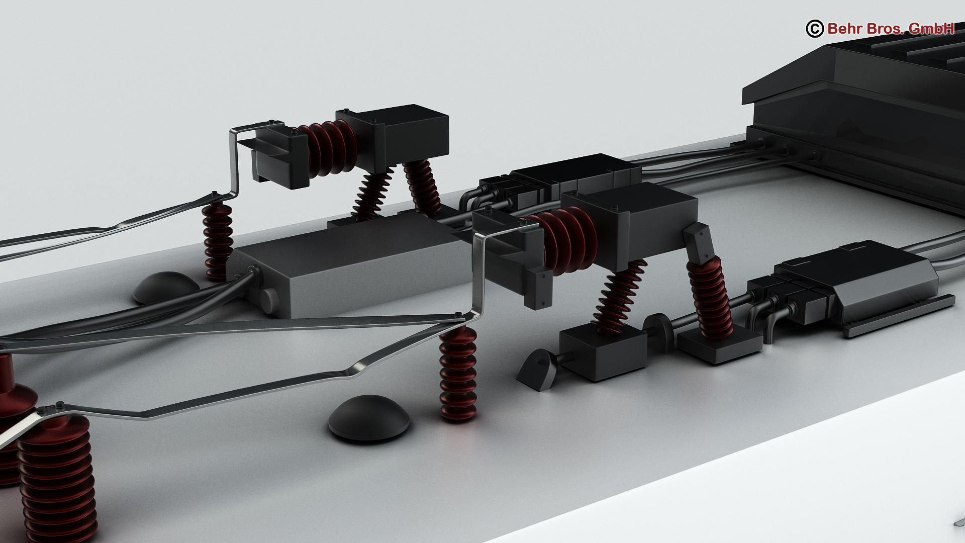 Commuter Train Generic  3D model_15