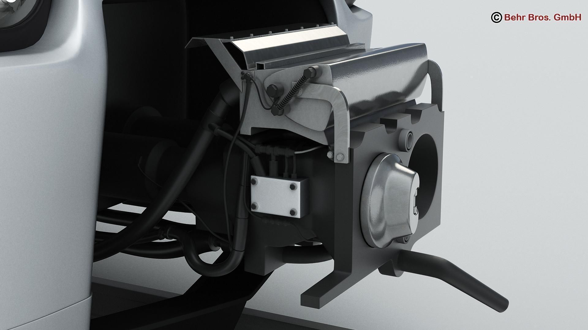 Commuter Train Generic  3D model_3