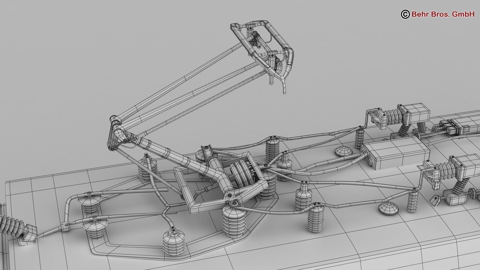 Commuter Train Generic  3D model_31