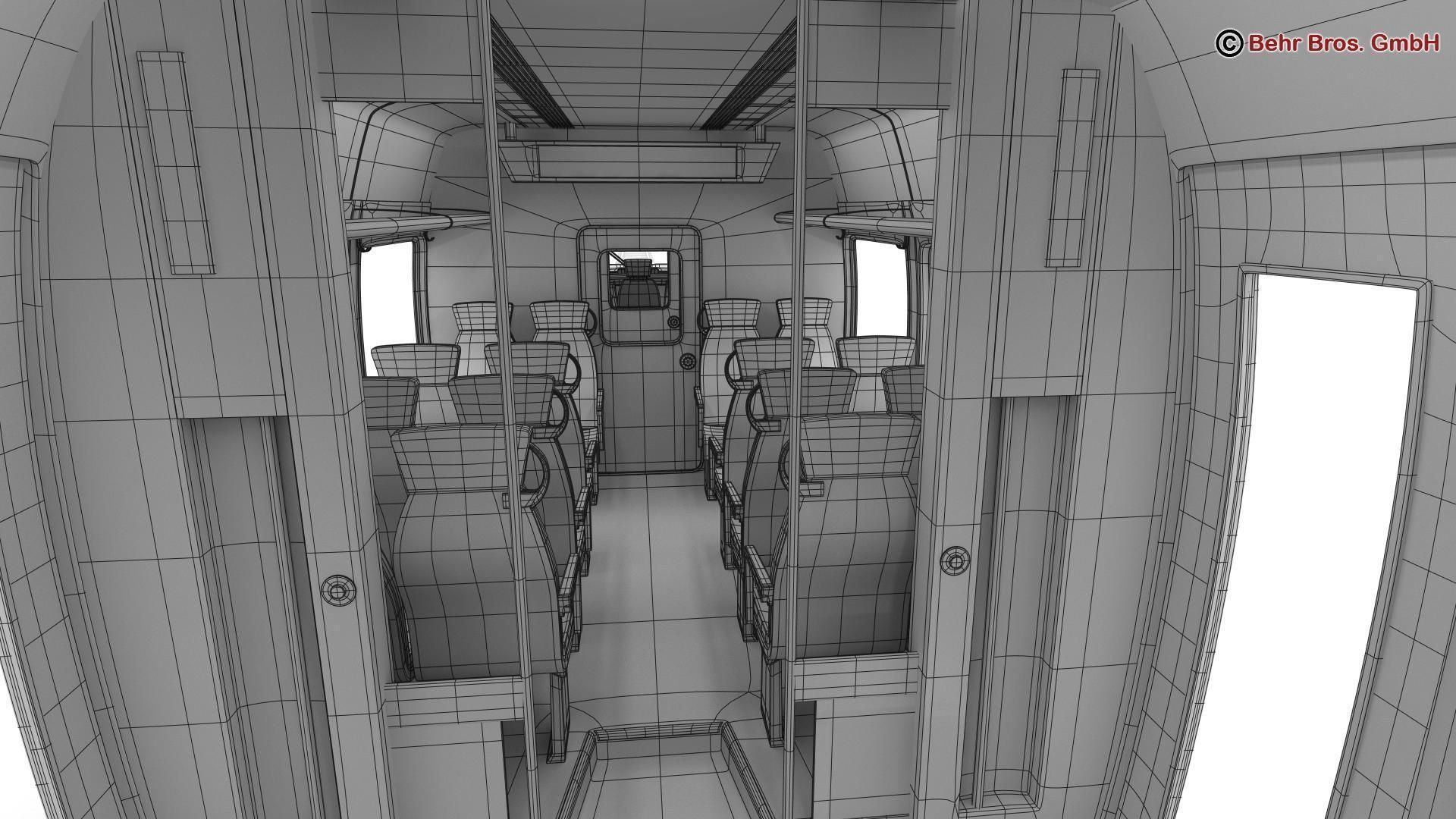 Commuter Train Generic  3D model_45