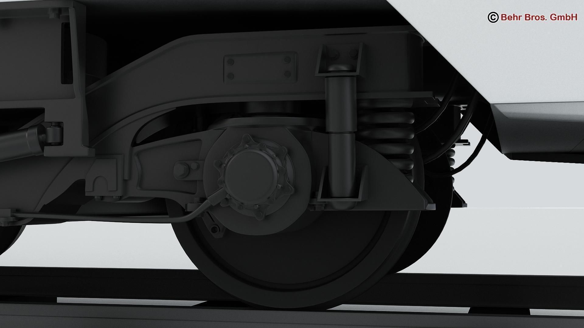 Commuter Train Generic  3D model_8