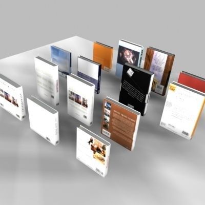 Design Books 3D model_4
