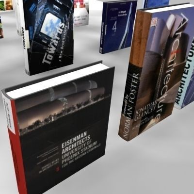 Design Books 3D model_7
