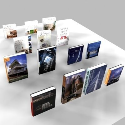 Design Books 3D model_5