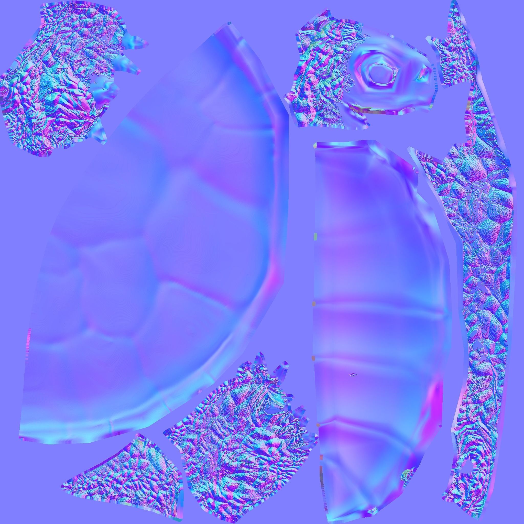 European pond turtle Low-poly 3D model_10