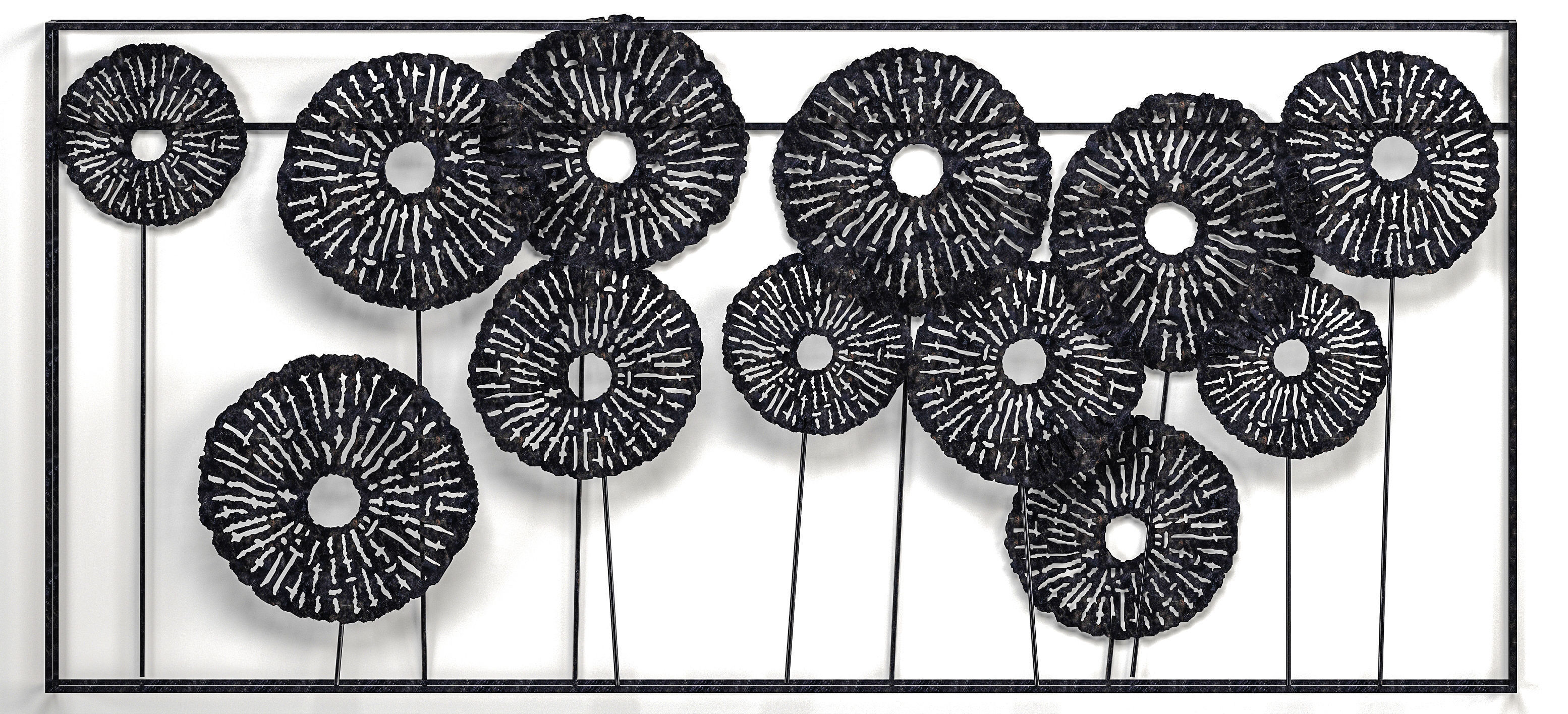 Wall art Loft decor 3D model_5