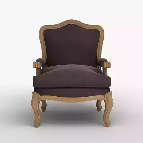 Louis XV Classic Chair 3D model
