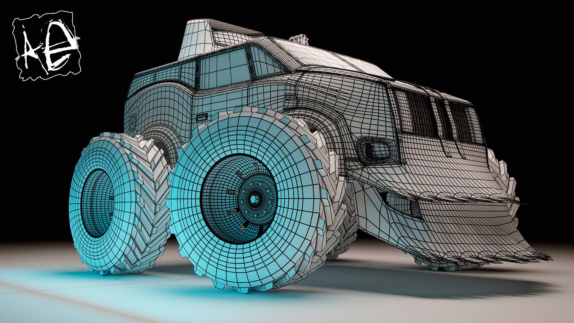 Fighting machine 3D model_5