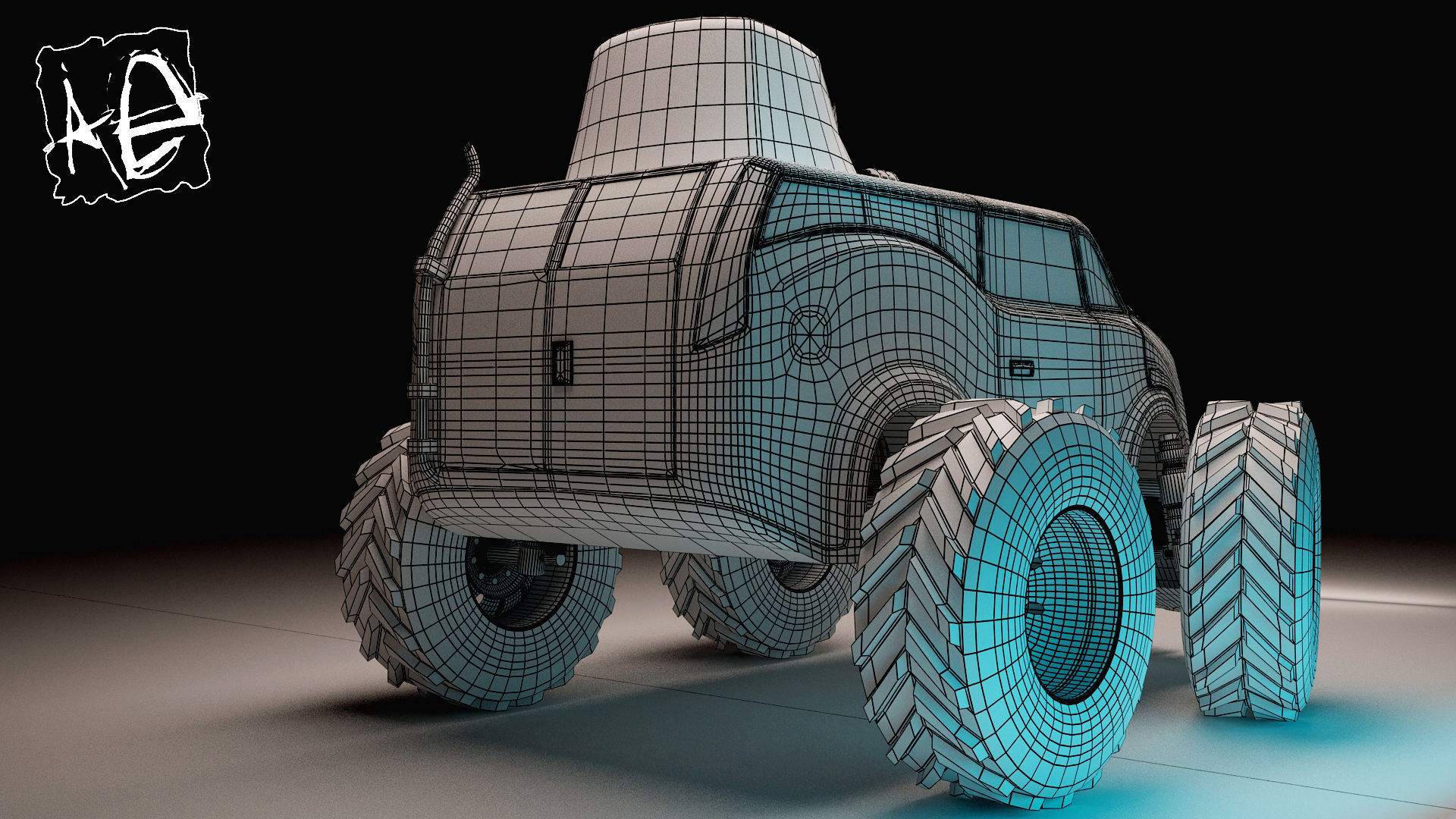 Fighting machine 3D model_3