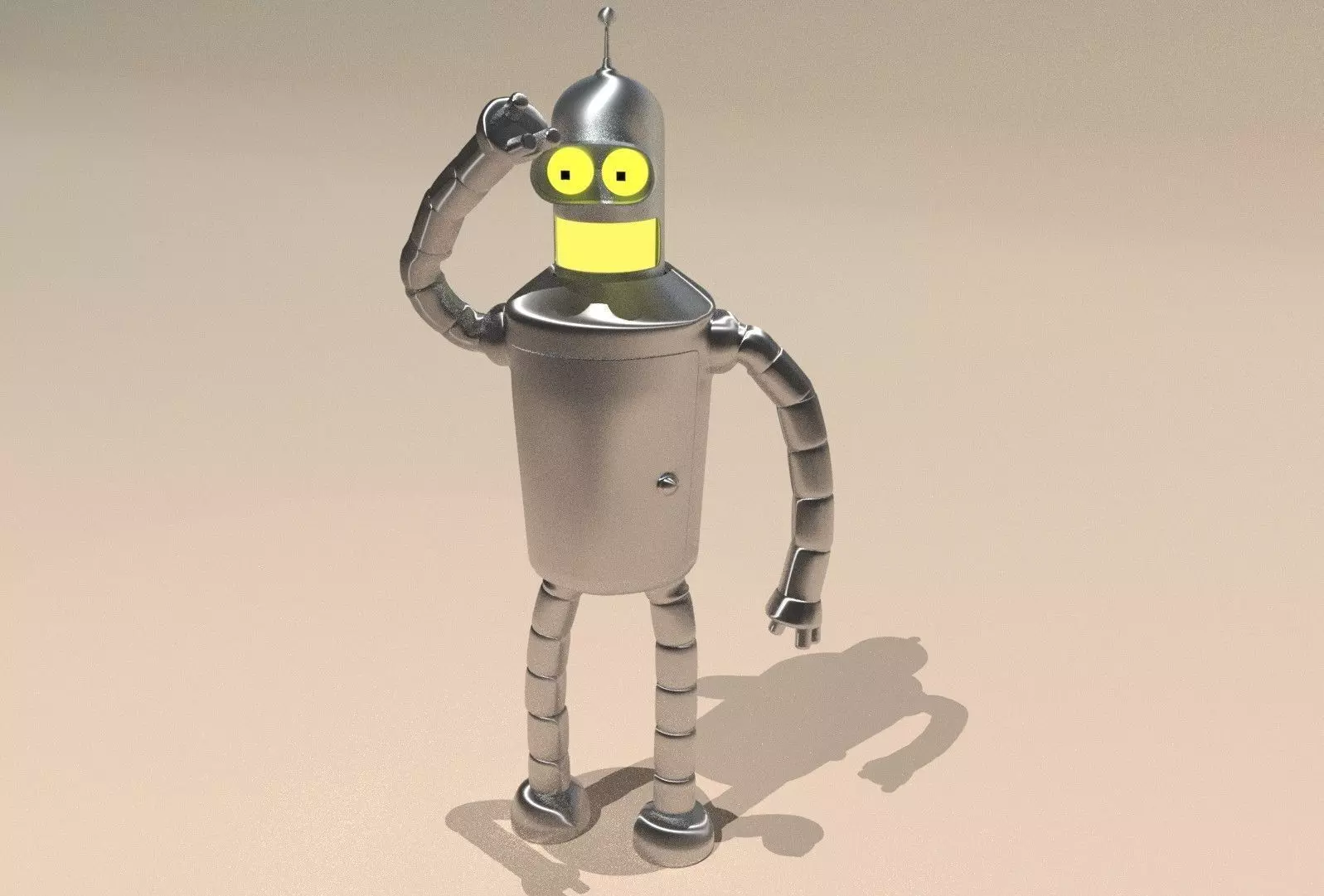 Bender Free 3D model_0