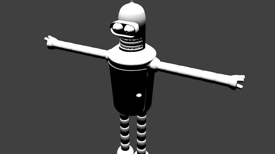 Bender Free 3D model_1