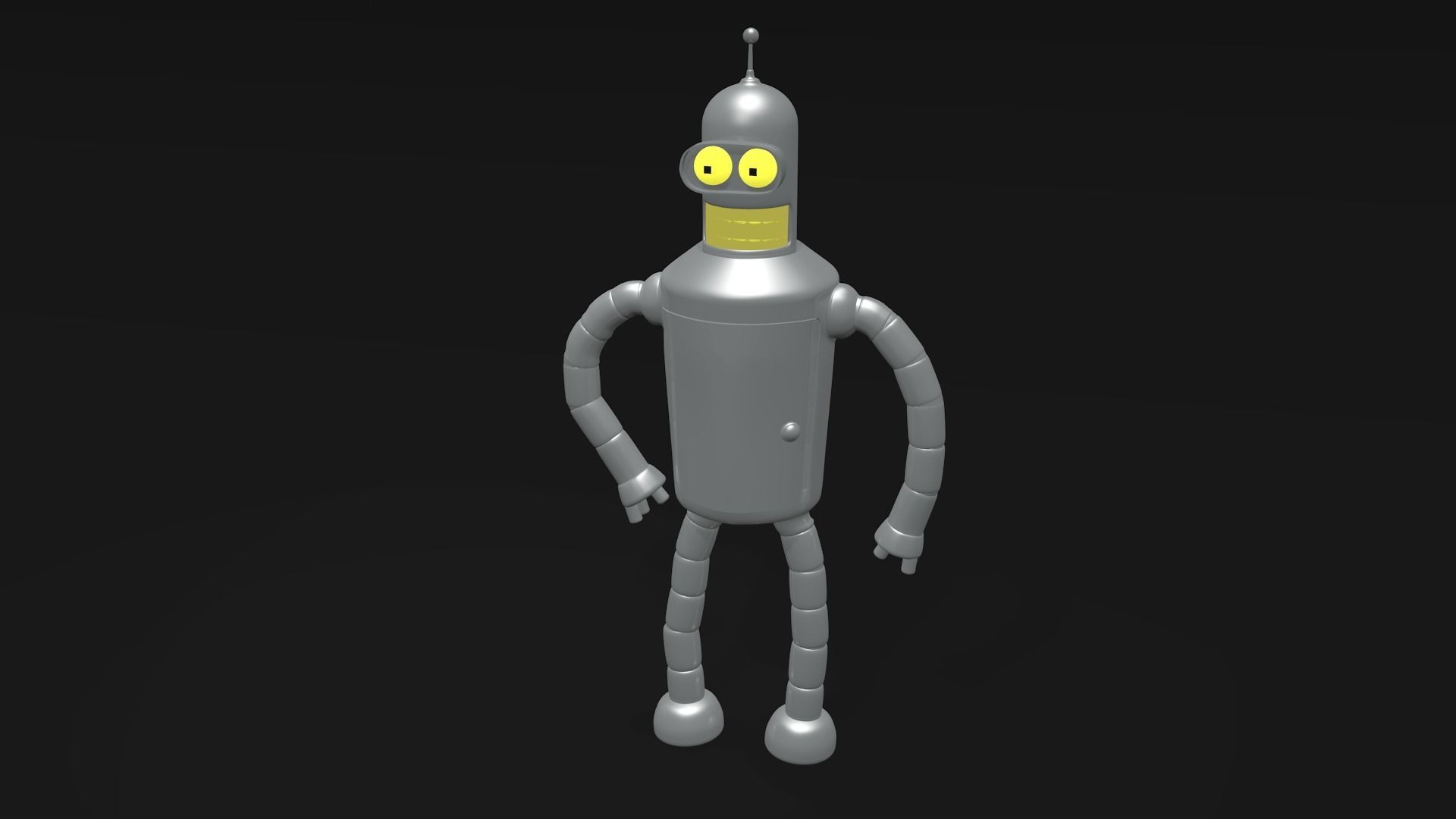 Bender Free 3D model_2