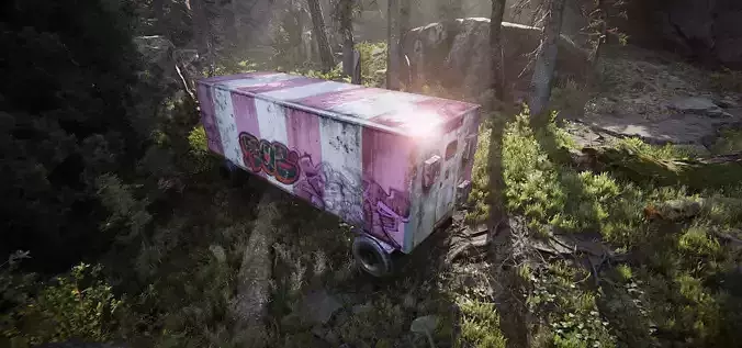 Old trailer