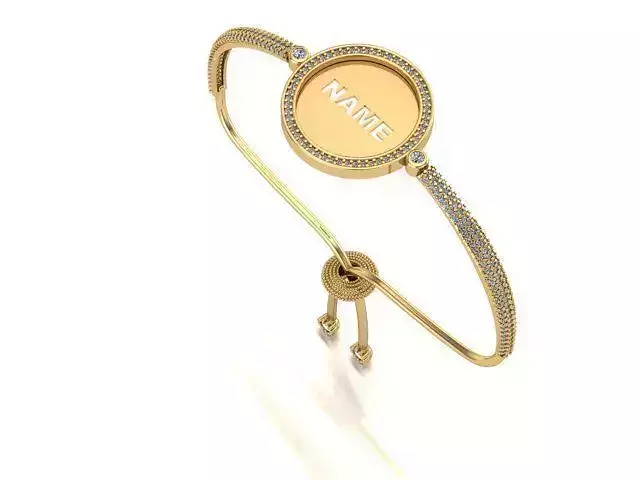 elevated frame bracelet