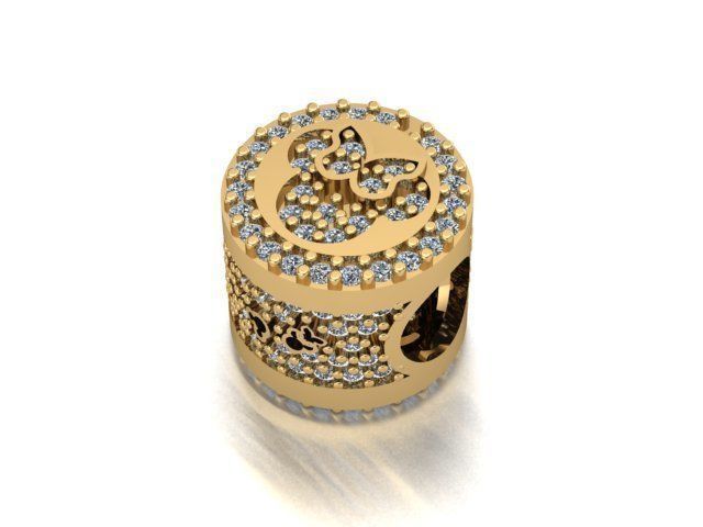 micky minnie mouse charm ball  3D print model