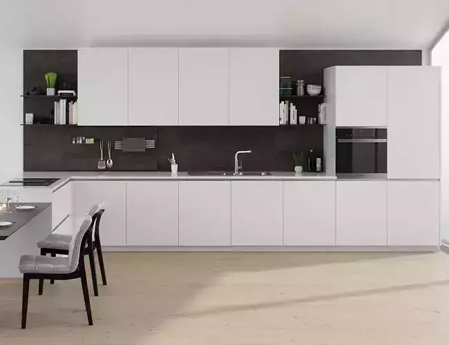 Euromobil Lain modern kitchen with decors