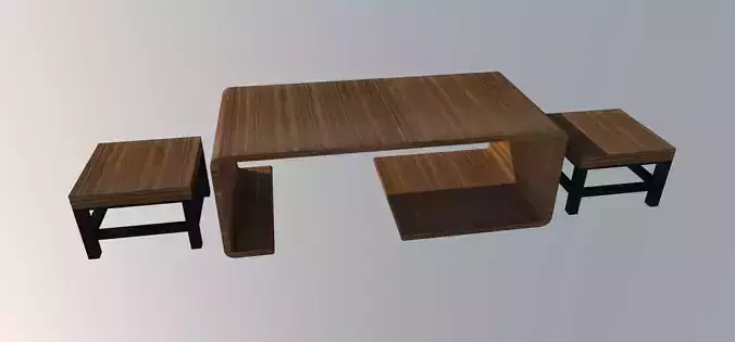 WOOD DESK
