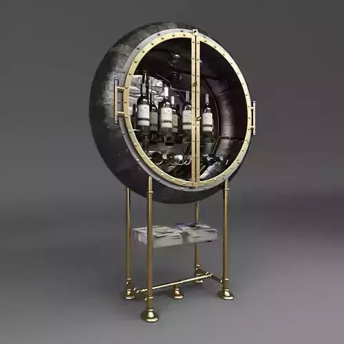 PORTHOLE BAR Restorationhardware  3D model