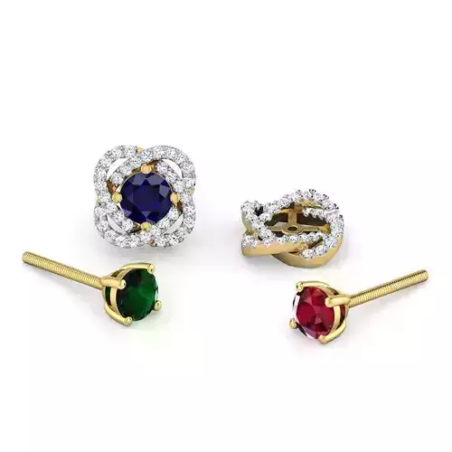 Bloom Multi-Style Earring