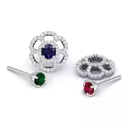 Blossom Multi-Style Earring