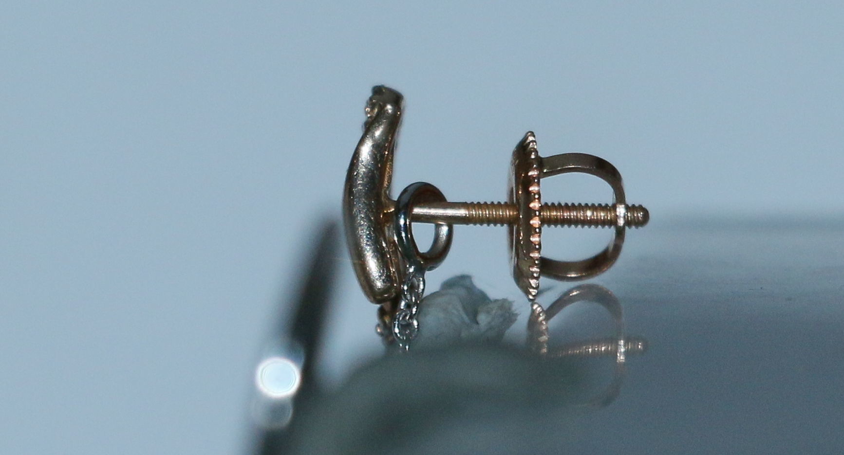 Butterfly Earring 3D print model_11