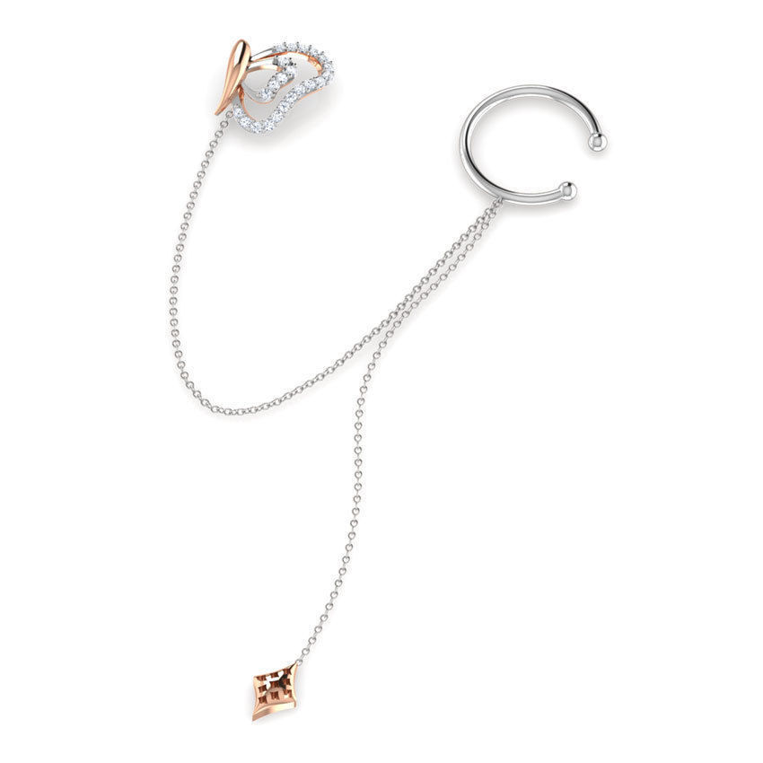 Butterfly Earring 3D print model_3