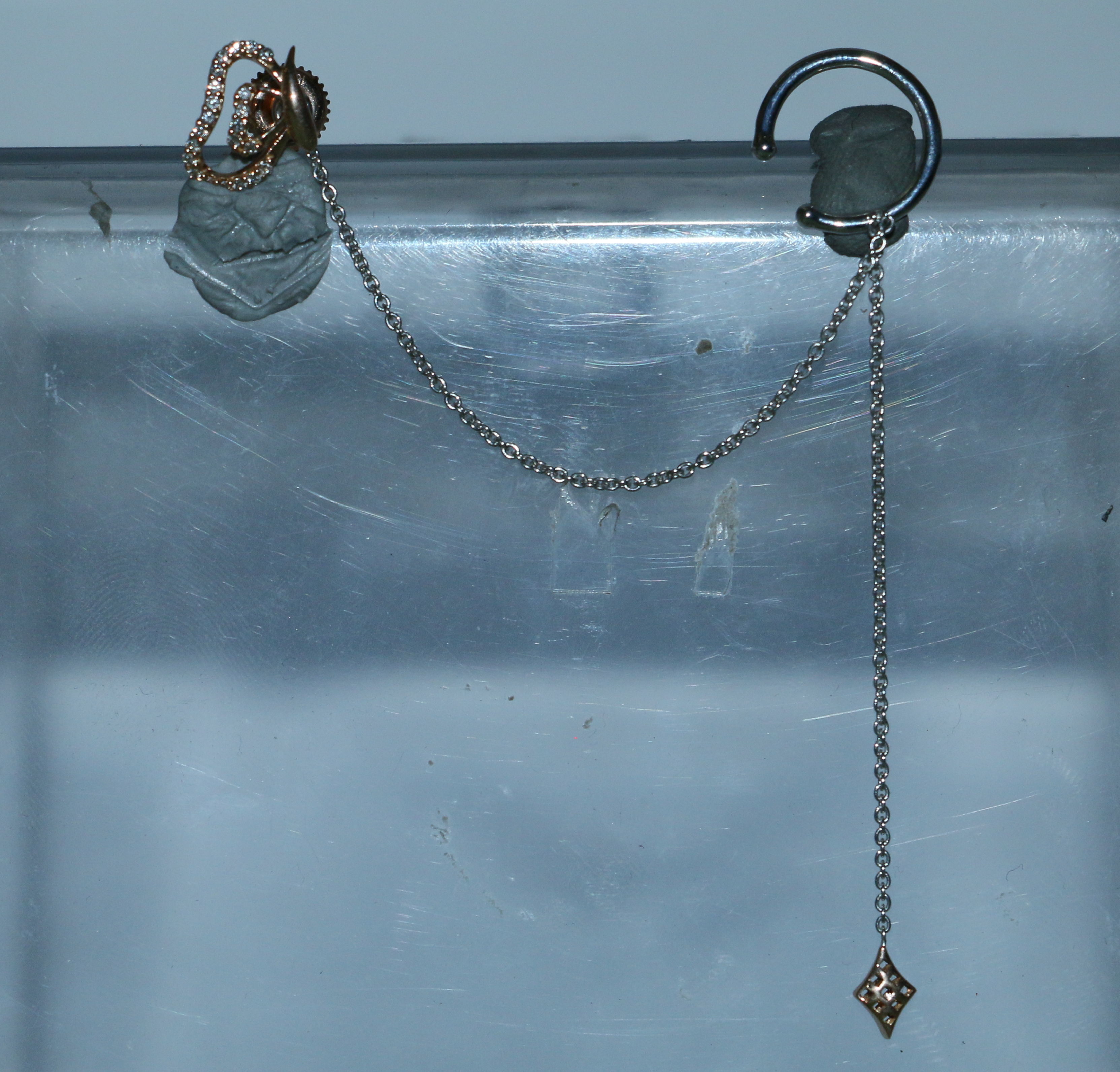 Butterfly Earring 3D print model_12