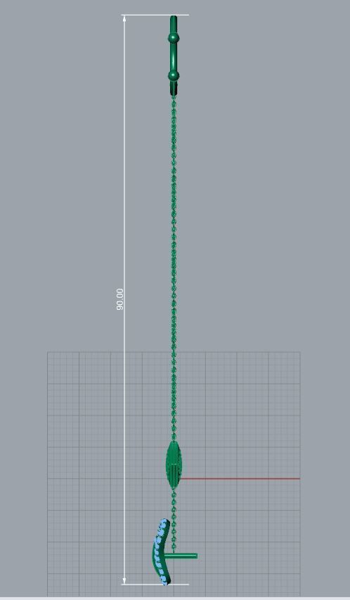 Butterfly Earring 3D print model_8