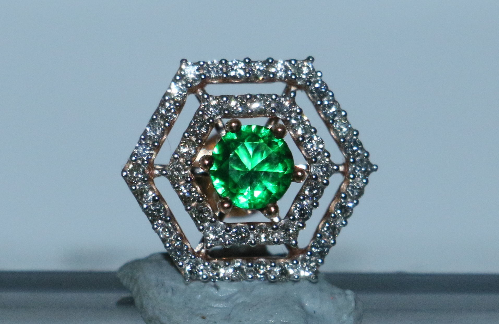 Hex Multi-Style Earring 3D print model_22