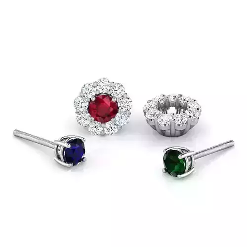 Ovate Multi-Style Earring