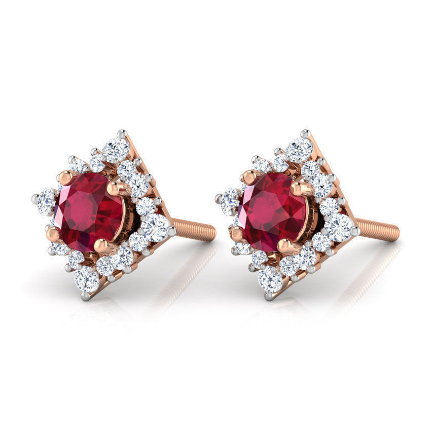 Rhombus Multi-Style Earring 3D print model_17