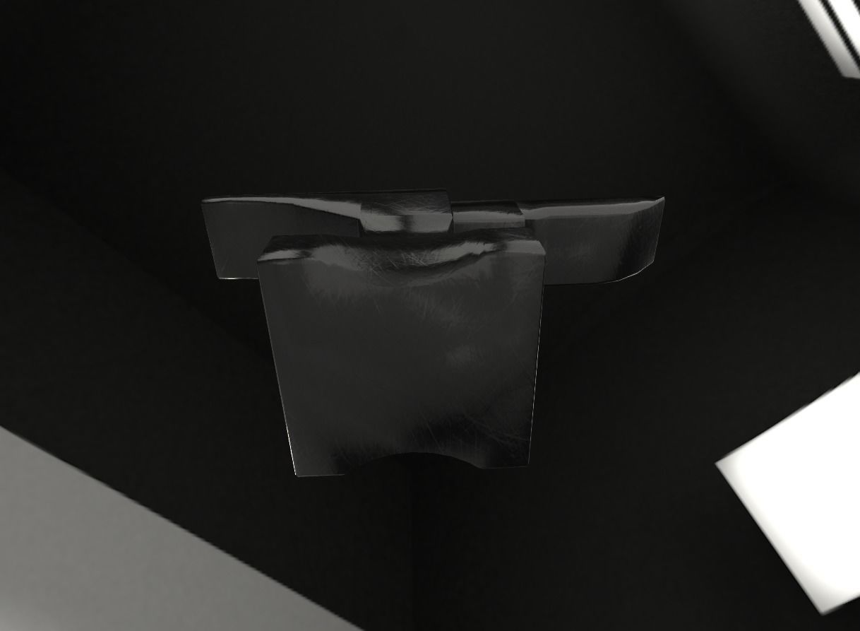 PBR Gameready Anvil metal hammer Low-poly 3D model_4