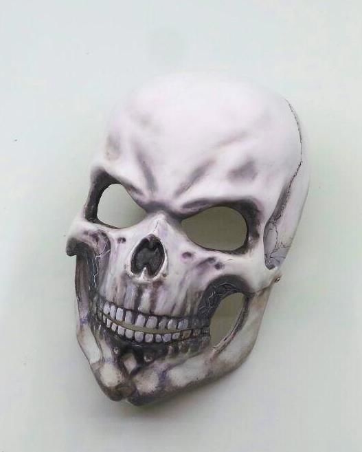 Skull mask skull mask moving jaw skull face mask halloween 3D print model_5