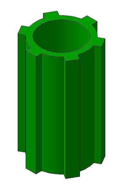 Shaft 3D print model