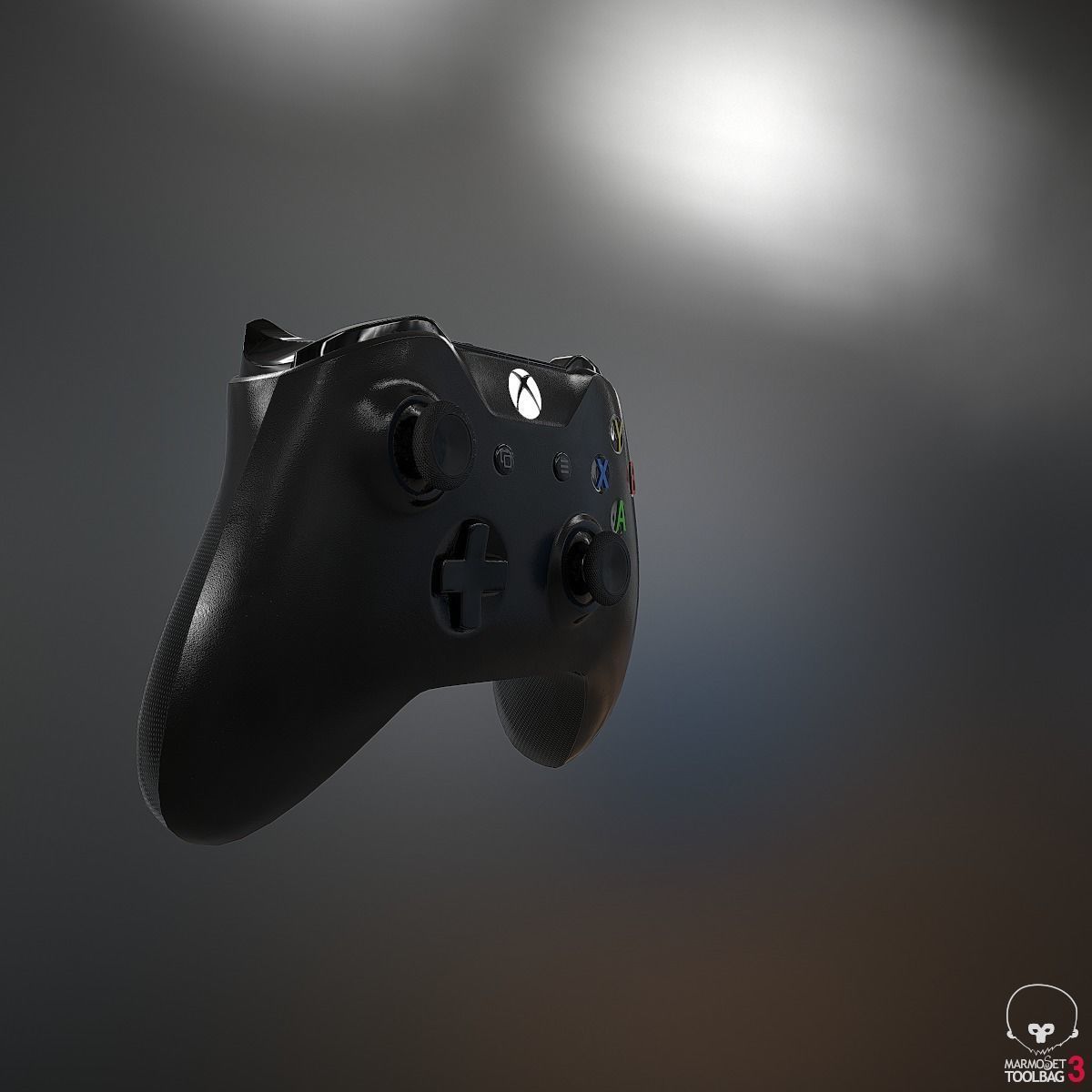 Xbox One Controller 3D model_4