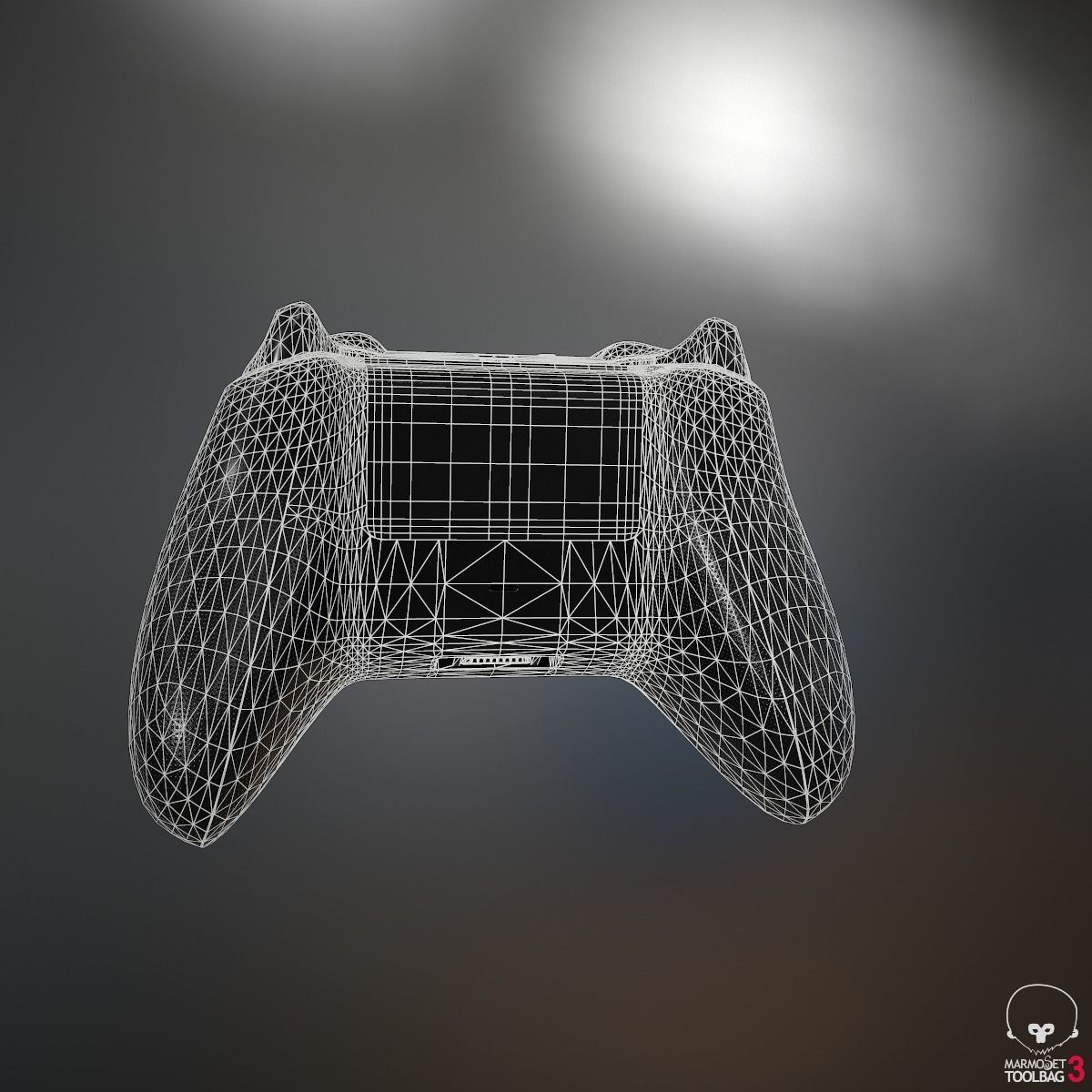 Xbox One Controller 3D model_11