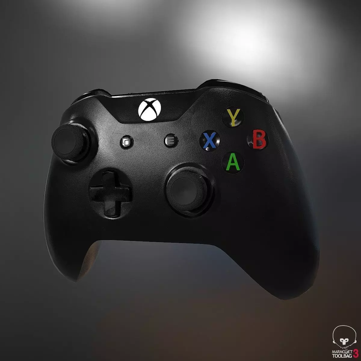 Xbox One Controller 3D model_0