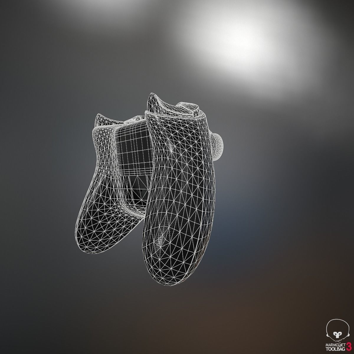 Xbox One Controller 3D model_10